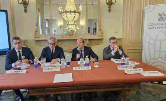 Incontro a Sassari presso Confindustria - Foto Ansa